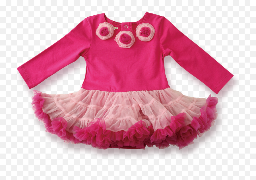 Pink Tutu Png - Long Sleeve,Tutu Png