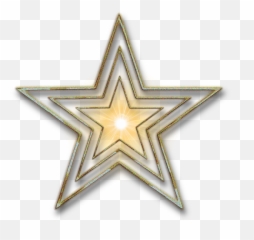 Download Silver Star Transparent Background Png Image With - Gold Star Logo Png,Star Transparent Background