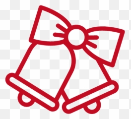 Christmas Bell Vector Icons Free Download In Svg Png Format - Bow
