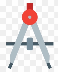 Download Hd Drawing Compass Icon Transparent Png Image - Geometry Png