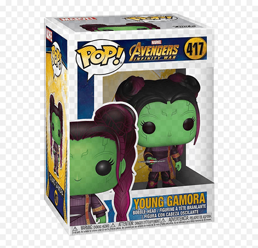 Marvel Infinity War S2 - Young Gamora W Dagg Pop Vinyl Figure Funko Pop Png,Gamora Png