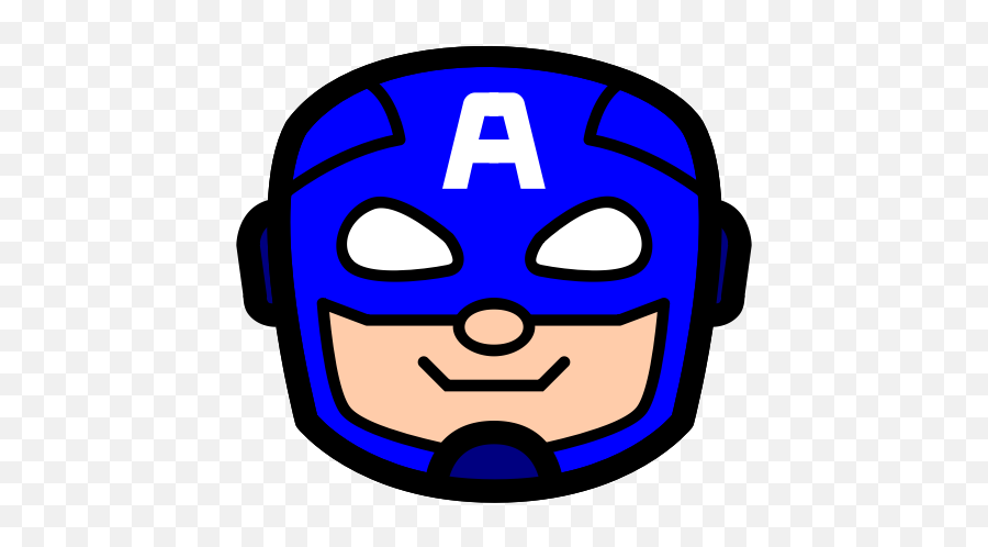 Avengers Captain America Marvel - Dot Png,Blue Marvel Vs Icon
