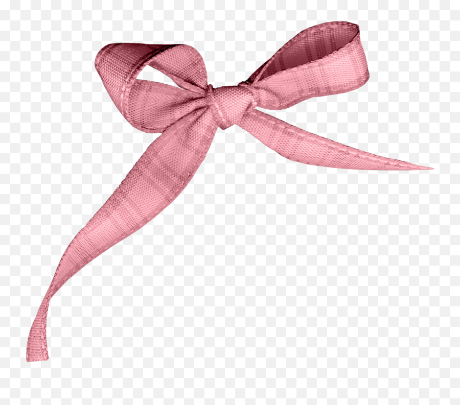 Pink Bow Png Clipart - Transparent Background Pink Bow Ribbon,Hair Bow Png