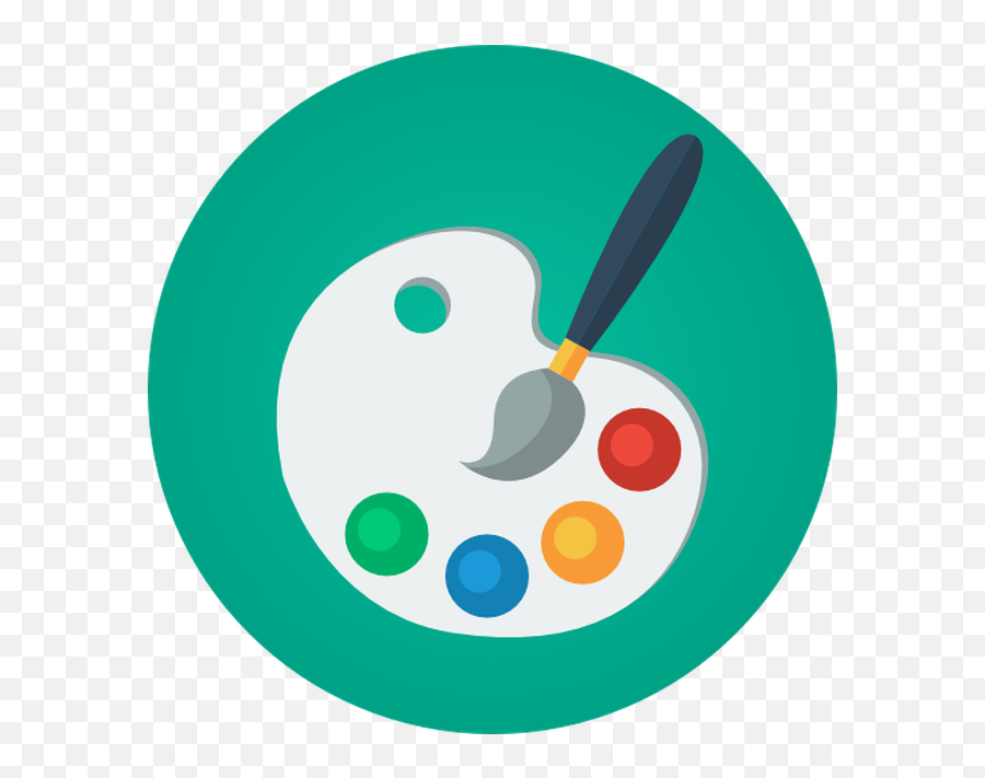 Paint Palette Free Vector Icons - Paint Palette Vector Icon Png,Paint Palette Png