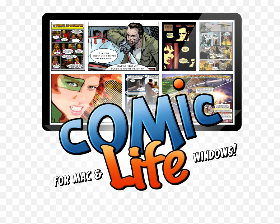 Comic Life 3 For Mac U0026 Windows Plasqcom - Comic Life Png,Book Creator App Icon