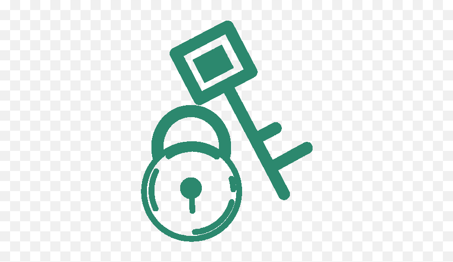 Key Icon Vector Illustration Gif - Lock And Key Logo Gif Png,Lock And Key Icon