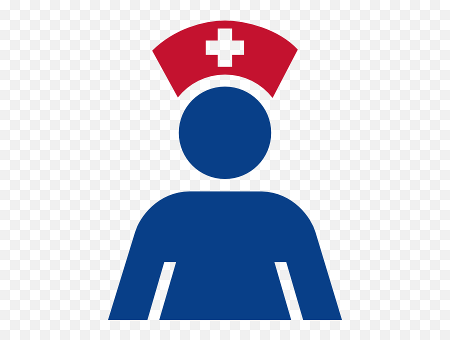 Nurse Blue Png Transparent Image - Icon For Care Staff,Nurse Icon Free