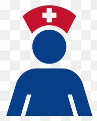 Nurse Blue Png Transparent Image - Icon For Care Staff