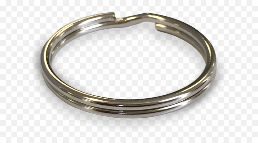 Metal Key Rings Lightweight Split Packs Of 100 - Metal Key Ring Png,Keyring Icon