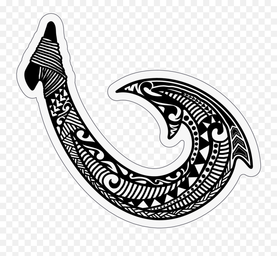 Transparent Fish Hook Clipart - Tribal Fish Hook Png,Fish Hook Icon