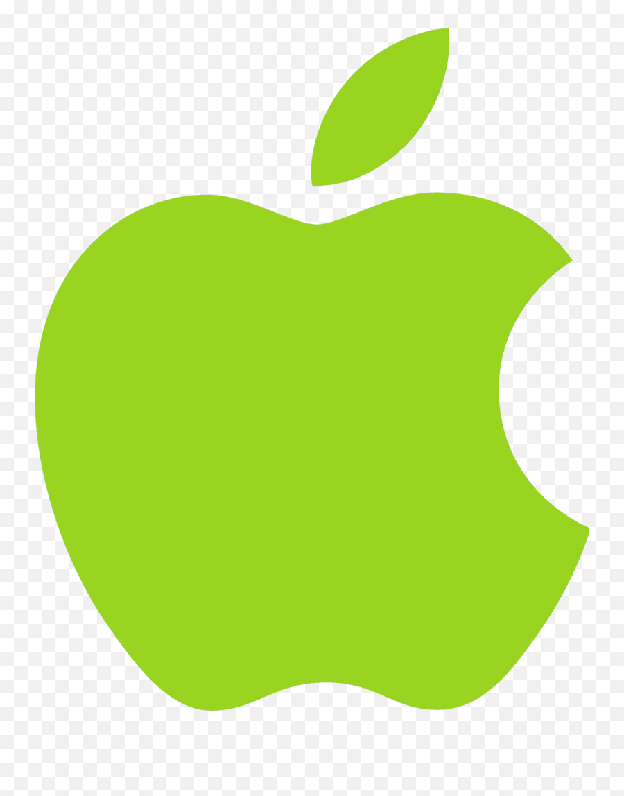 Apple Logo Icon Gif Transparent Png - Clip Art Green Apple,Apple Music Logo Transparent