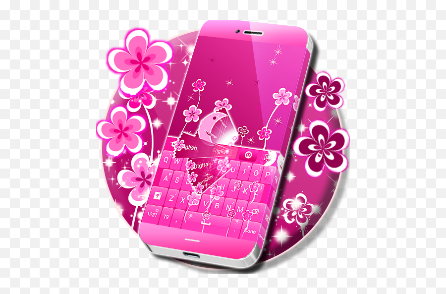 Keyboard Colors Pink 13071108 Download Android Apk Aptoide - Smartphone Png,Phone With Keyboard Icon