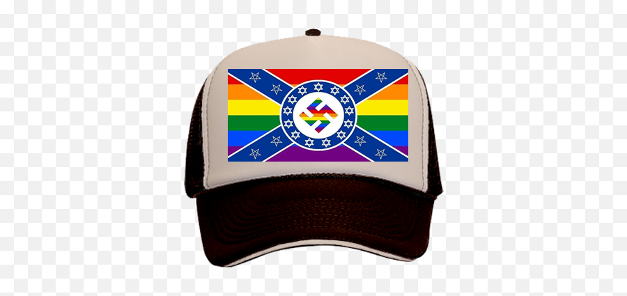 Gay Jew Nazi Conventional Trucker Hat - Offend Everyone At Once Png,Nazi Hat Transparent