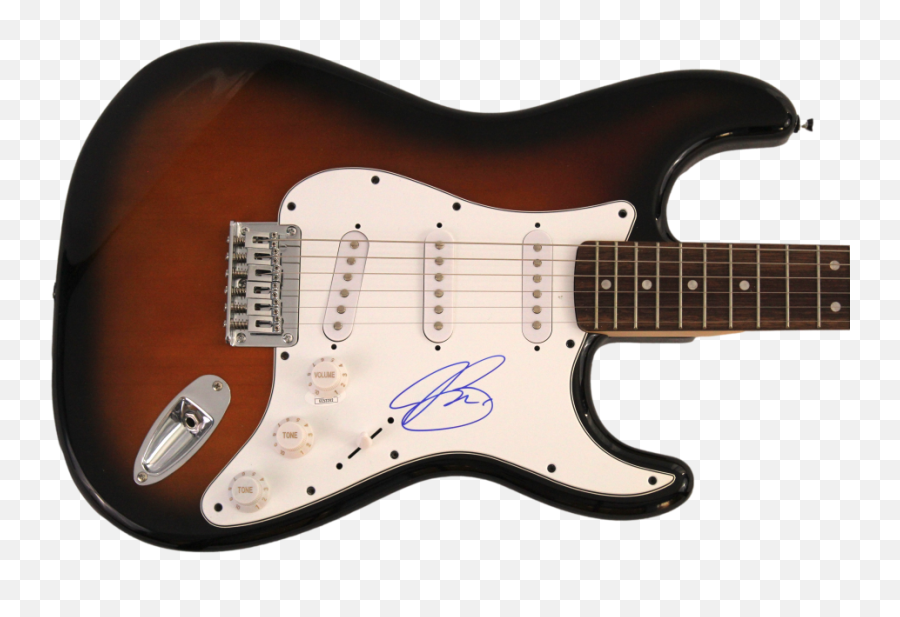 Joe Bonamassa Signed Autograph Full Size Fender Electric - Angus Young Autograph Guitar Png,Mim Icon
