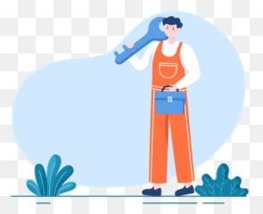 Toolbox Icon - Download in Colored Outline Style Tradesman png