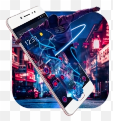 Neon Street Handsome Boy Theme Apk 112 - Download Cool Wallpaper Skateboard png