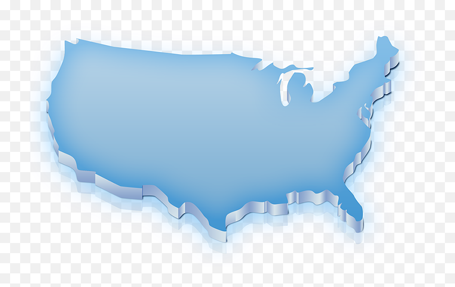 Hd Png Library Download United States - Us Map For Powerpoint,United States Outline Png