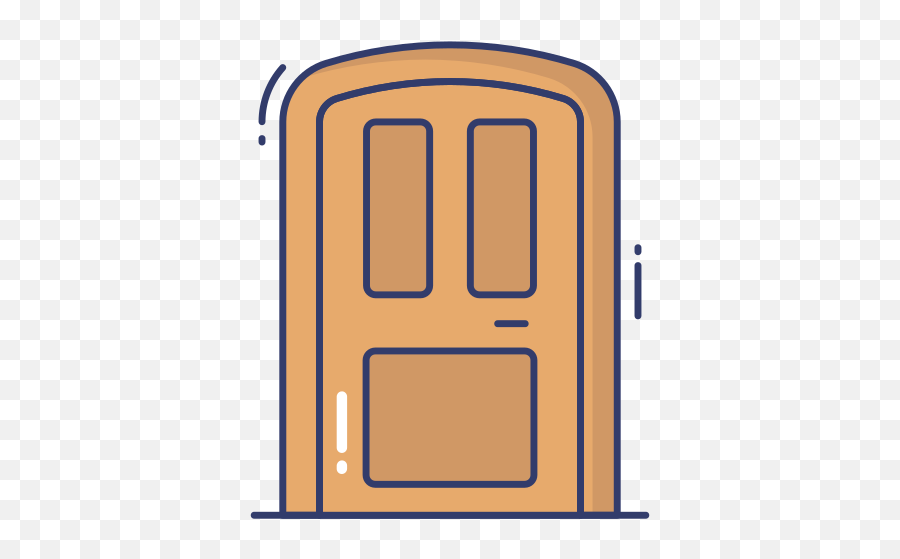 Door - Free Architecture And City Icons Vertical Png,Open Door Icon Png