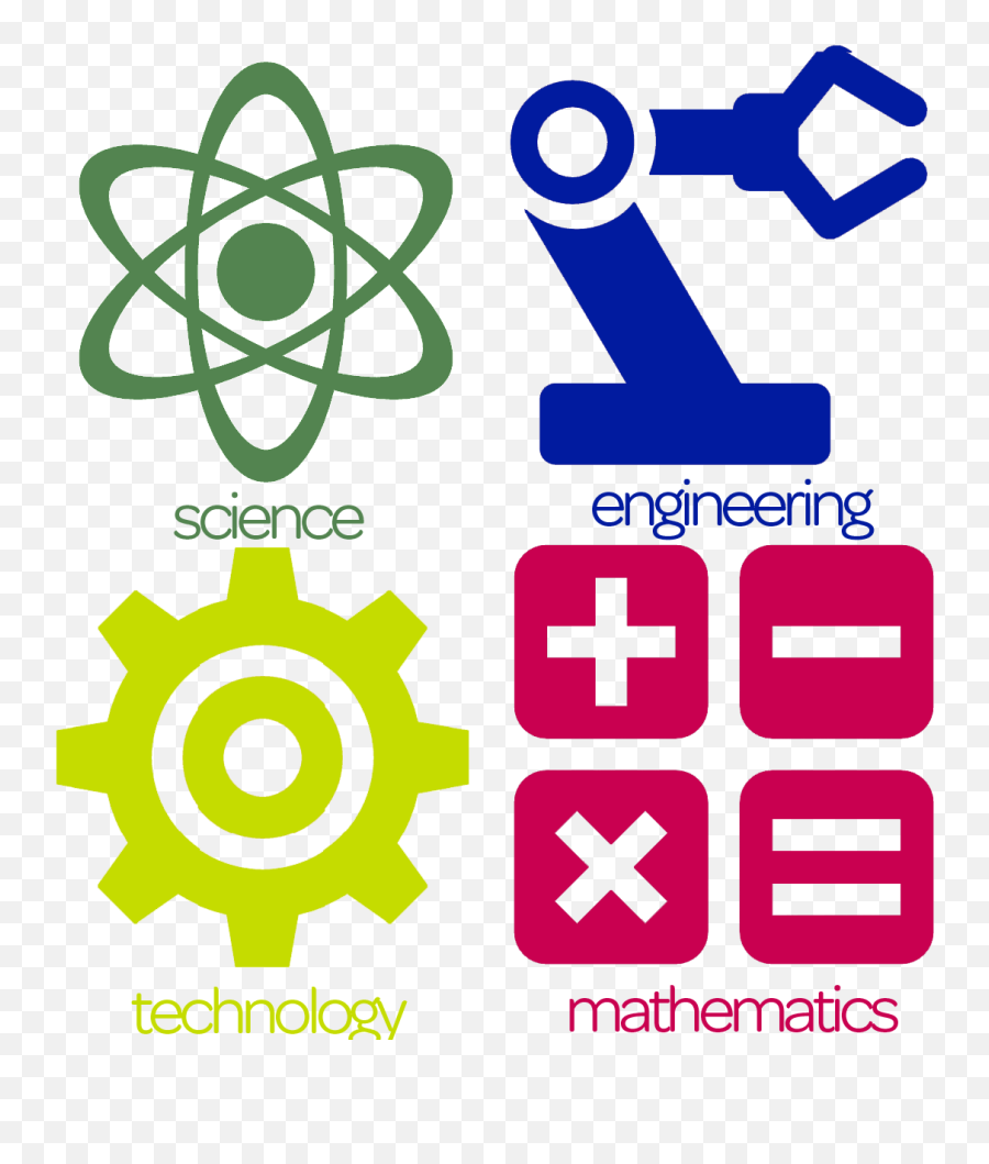 Library Of Math And Science Png - Science Technology Engineering Math,Science Png