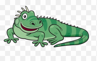 Iguana Animada Png 1 Image - Iguana Png Cartoon,Iguana Png