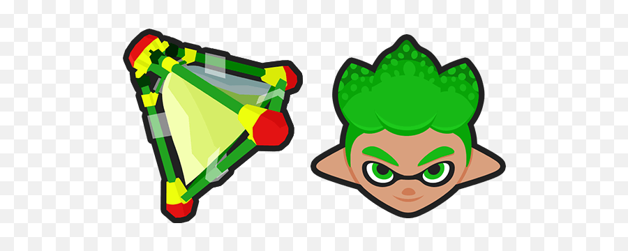 Splatoon 2 Green Inkling Splat Bomb Cursor U2013 Custom - Clip Art Png,Splatoon 2 Png