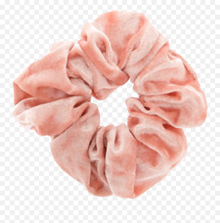 Clothes Scrunchie Pink Silk Hair Band - Pink Scrunchie Png,Scrunchie Png