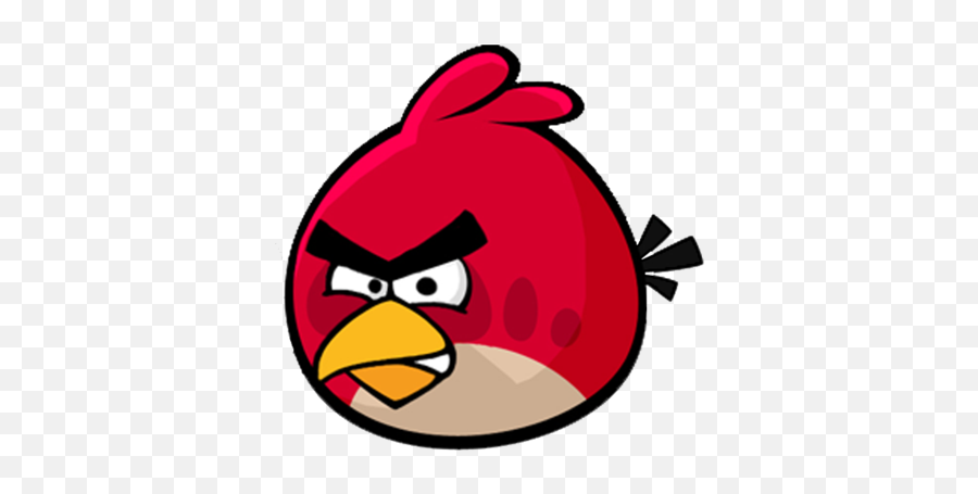 Red Bird Png 2 Image - Cartoon Red Angry Birds,Red Bird Png