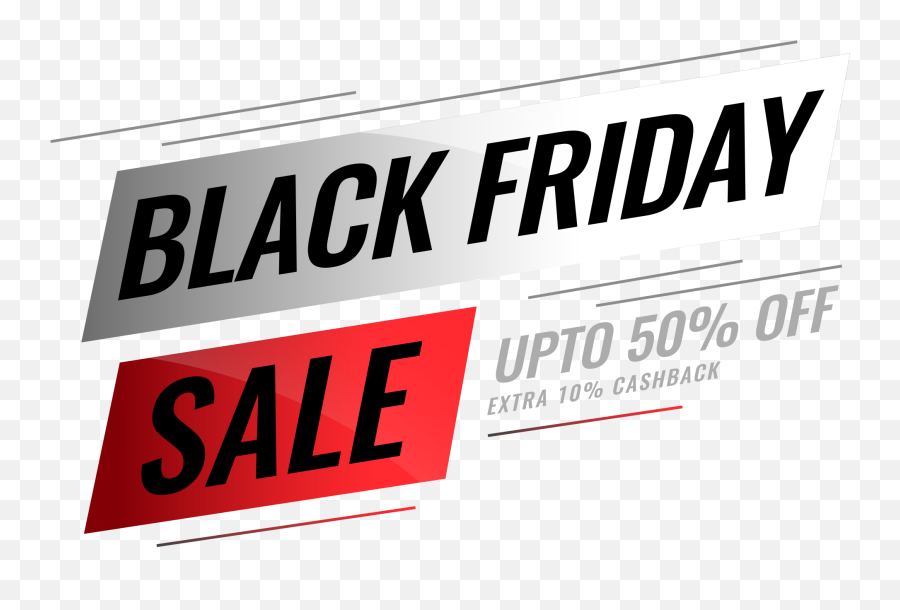 Black Friday Sale Banner Png Image Free - Printing,Black Friday Png