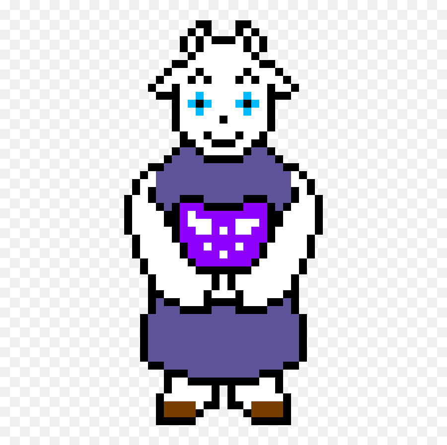 Undertale Pixel Art Toriel - Toriel Undertale Png,Toriel Png