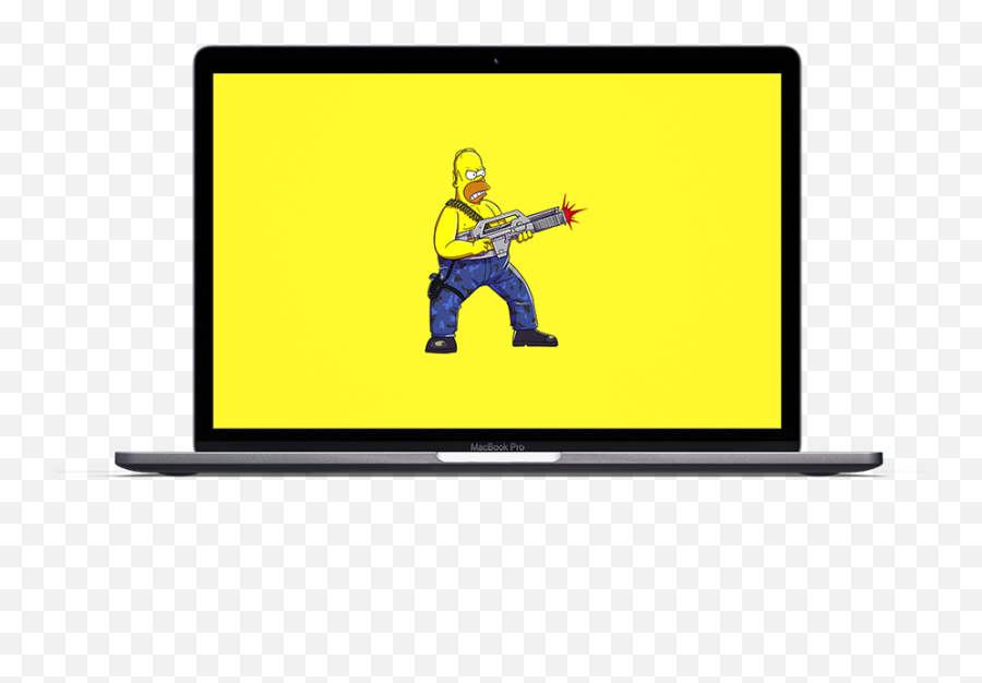 Homer Simpson X Contra - Sisbén Png,Homer Simpson Png