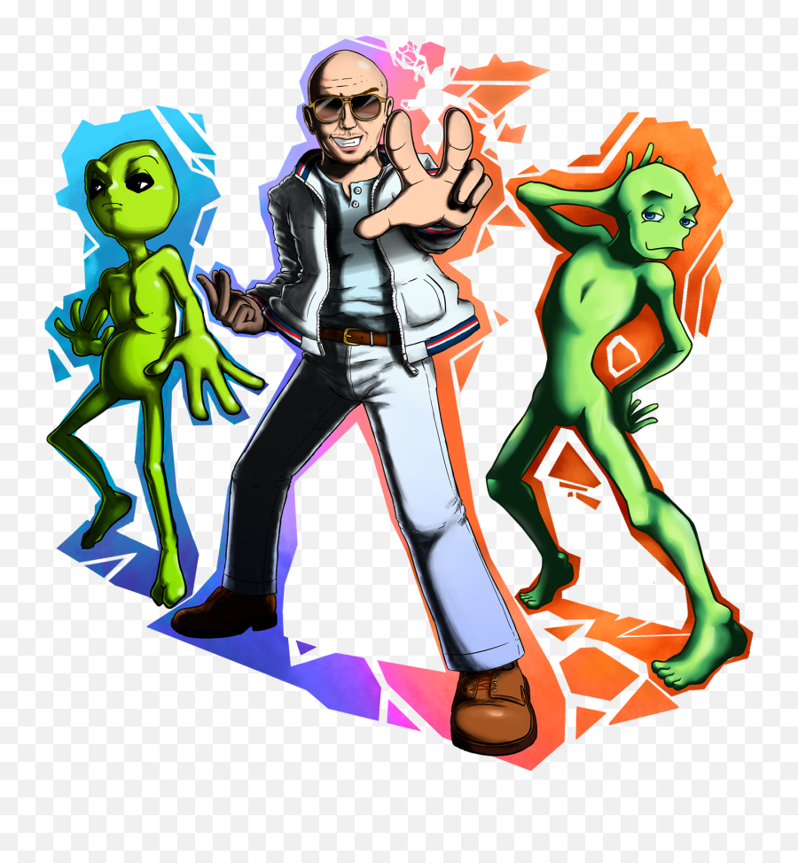 Pitbull And The Aliens U2013 Page 2 Siivagunner King For - Dancing Alien Team Png,Dame Tu Cosita Png