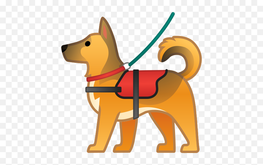 Service Dog Emoji - Assistenzhund Clipart Png,Dog Emoji Png