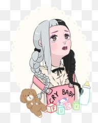 Melanie Martinez Cry Baby Video - Melanie Martinez Cry Baby Fanart Png,Crybaby Png