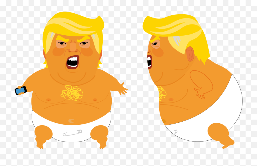 Filebaby Trump Blimpsvg - Wikimedia Commons Trump Baby Png,Donald Trump Transparent