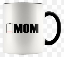 Low Battery Mom - Mug png