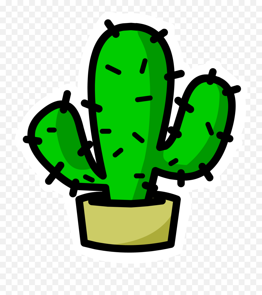 Download Cactus Png Clipart - Transparent Background Cactus Cartoon Png,Cactus Clipart Png