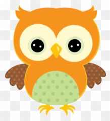 Hedgehog Clipart Buho Transparent Free For - Cute Orange Owl Clipart Png,Arbol Png