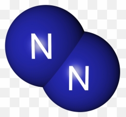 Nitrogen Molecule - Nitrogen Molecule Png,Molecule Png