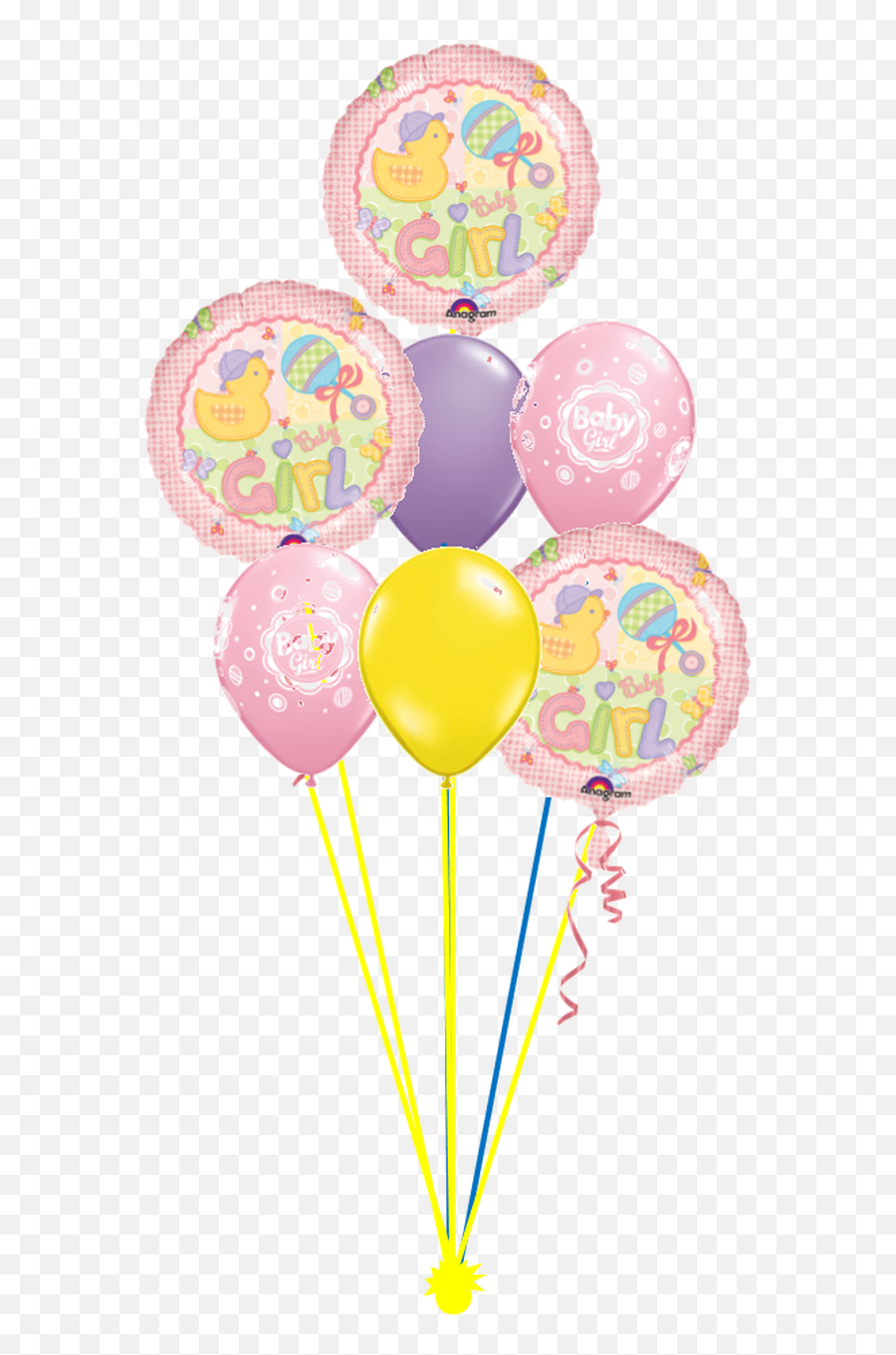 Itu0027s A Girl Bouquet - Balloon Png,Its A Girl Png