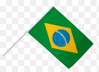 Brazil Hand Waving Flag - Full Size PNG