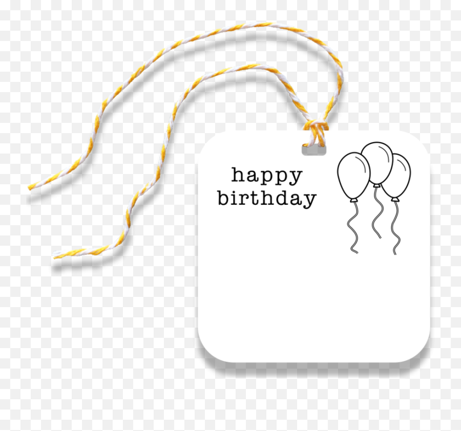 Birthday Gift Tag - Illustration Png,Gift Tag Png