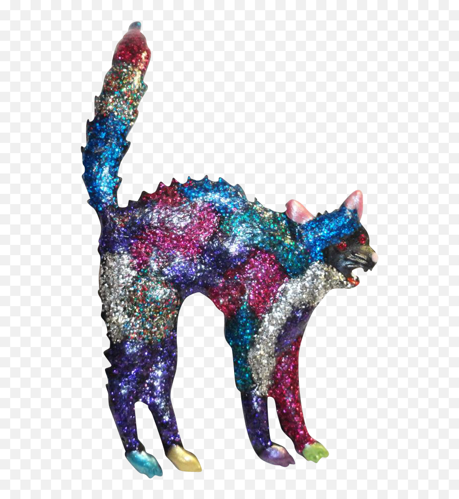 Download Jj Glitter Enamel Scaredy Cat - Cat Png,Bobcat Png