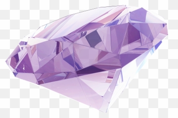Pink Diamond Transparent - Purple png