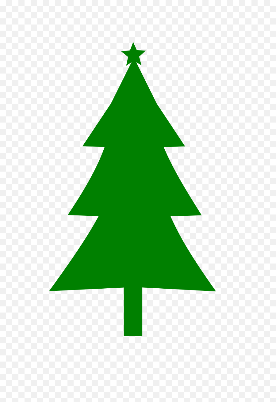 Transparent Download Evergreen Trees - Silhouette Christmas Tree Clipart Png,Evergreen Trees Png