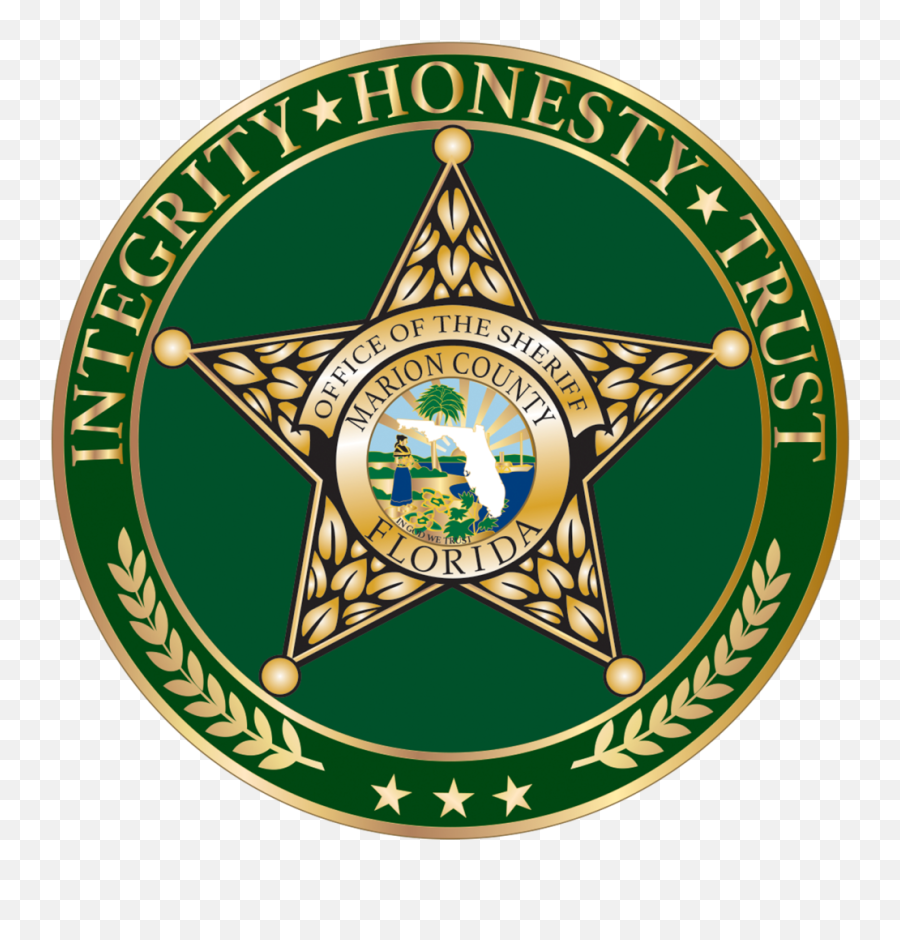 Marion County Sheriffs Office - Orange County Office Florida Logo Png,Sheriff Badge Png
