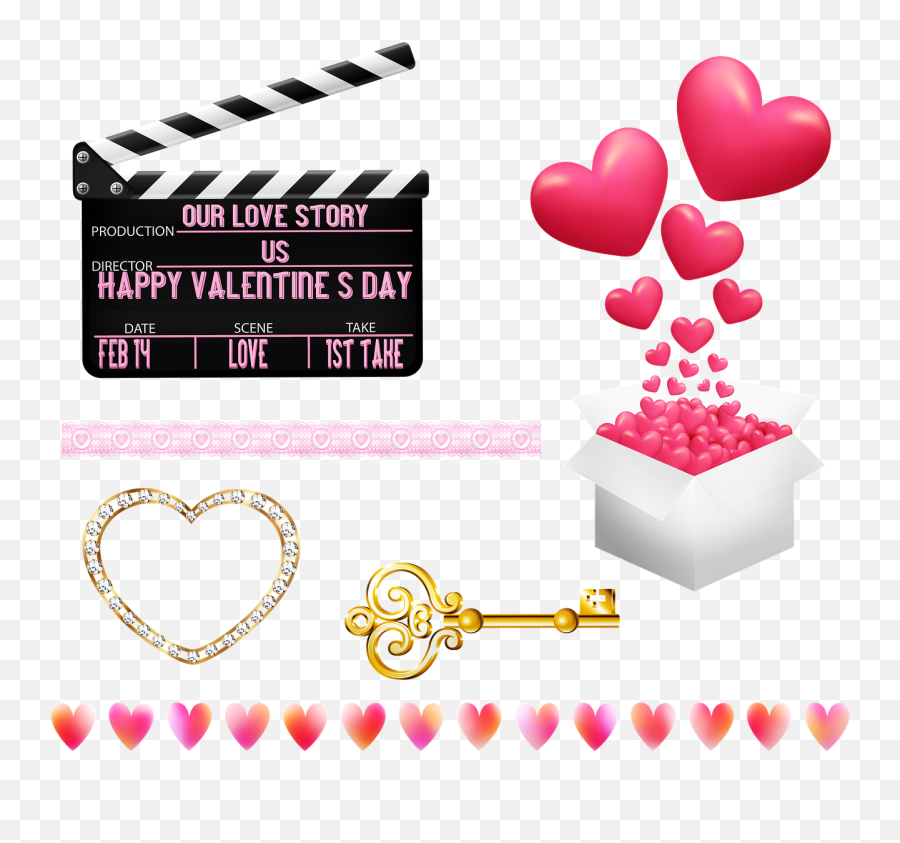 Valentine Clip Art 3868482 1280 - Png Download Full Size Transparent Transparent Background Valentine Clipart,Emilia Clarke Png