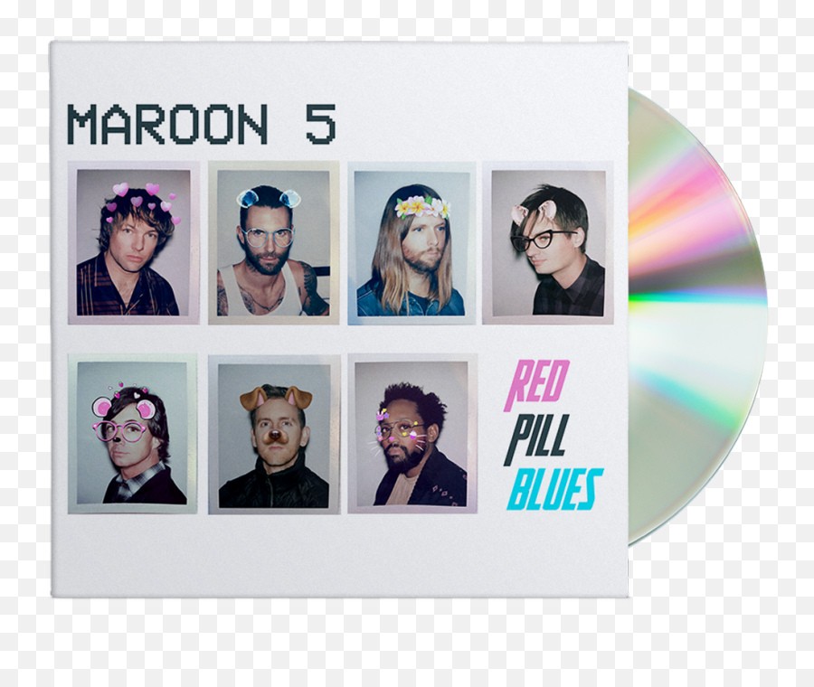 Red Pill Blues Cd Maroon 5 - Maroon 5 Red Pill Blues Músicas Png,Red Pill Png