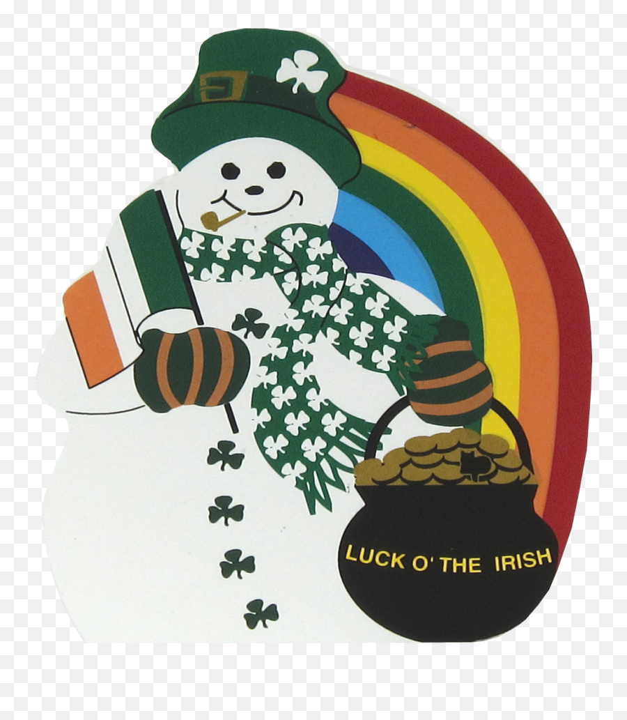 Download Irish Snowman - Full Size Png Image Pngkit Illustration,Irish Png