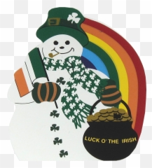Download Irish Snowman - Full Size Png Image Pngkit Illustration,Irish Png