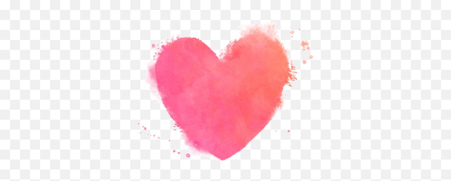 Watercolor Heart - Good Morning Heart Message Png,Watercolor Heart Png